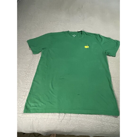 2022 Authentic Masters T Shirt Double Sided Men’s Green Augusta XL - Picture 2 of 6
